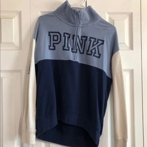 PINK quarter zip